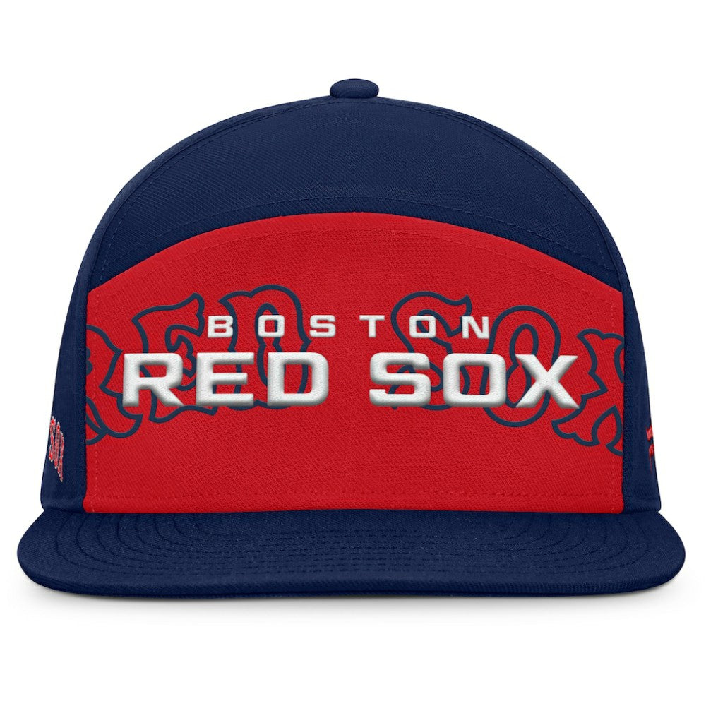 Boston Red Sox Fanatics Clubhouse Splitter Snapback Hat Sale
