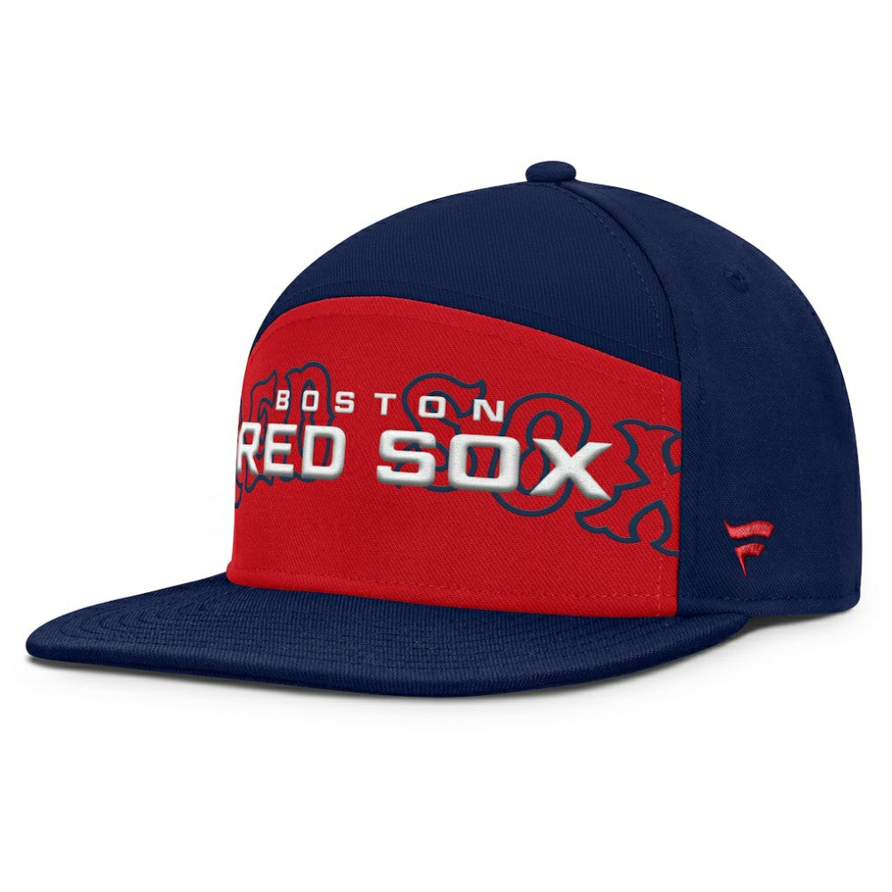 Boston Red Sox Fanatics Clubhouse Splitter Snapback Hat Sale