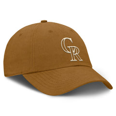 Colorado Rockies Fanatics Act Natural Chopper Adjustable Hat On Sale
