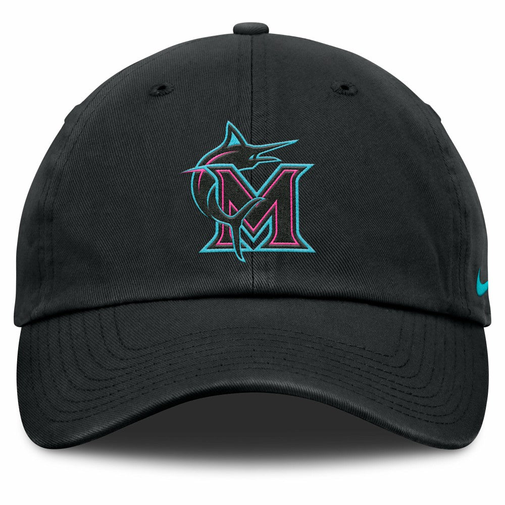 Miami Marlins Nike Unisex 2025 City Connect Club Adjustable Hat On Sale