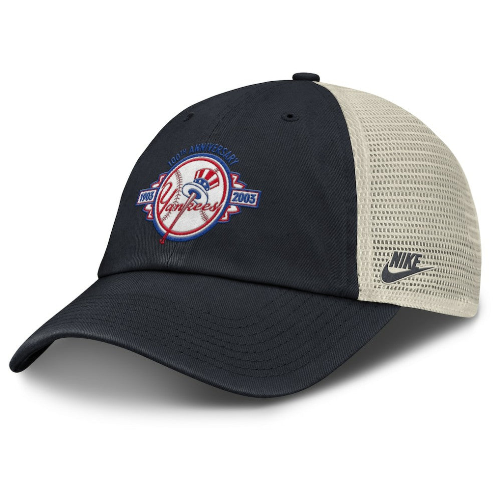 New York Yankees Nike Cooperstown Collection Club Trucker Adjustable Hat discount