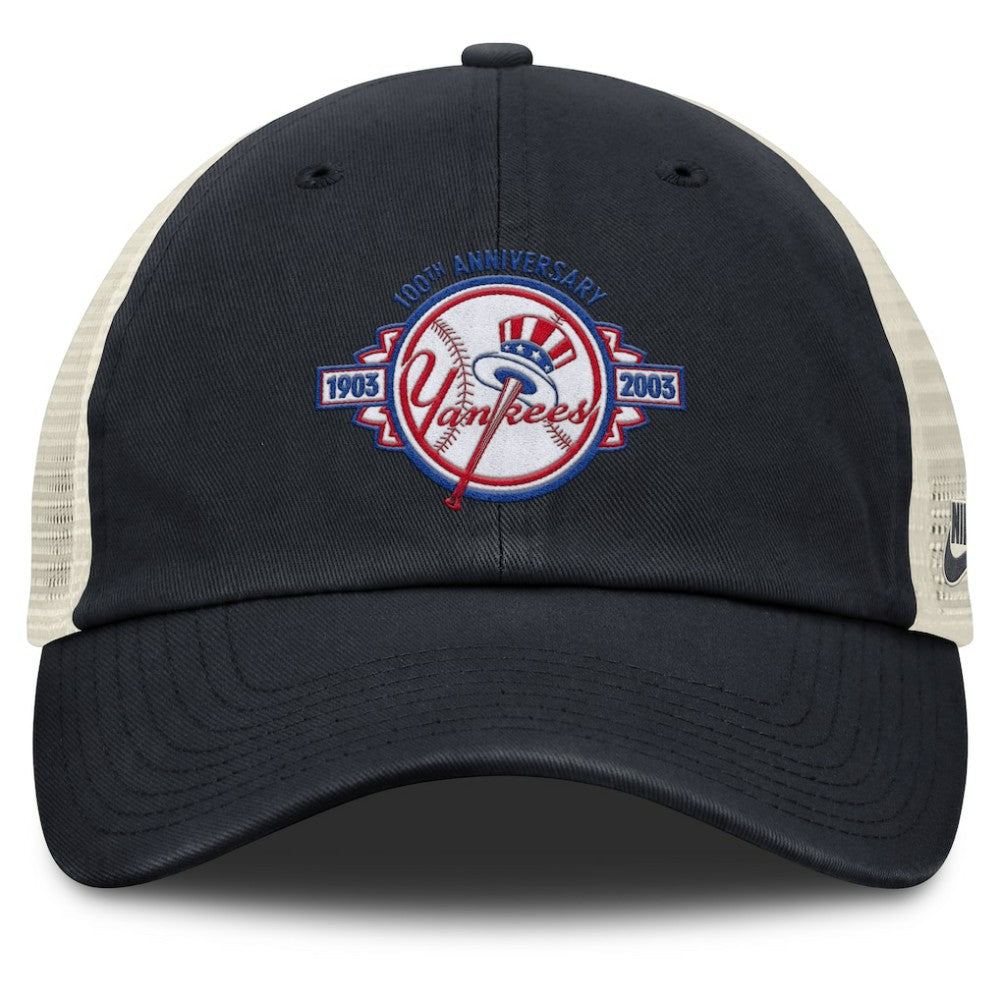 New York Yankees Nike Cooperstown Collection Club Trucker Adjustable Hat discount