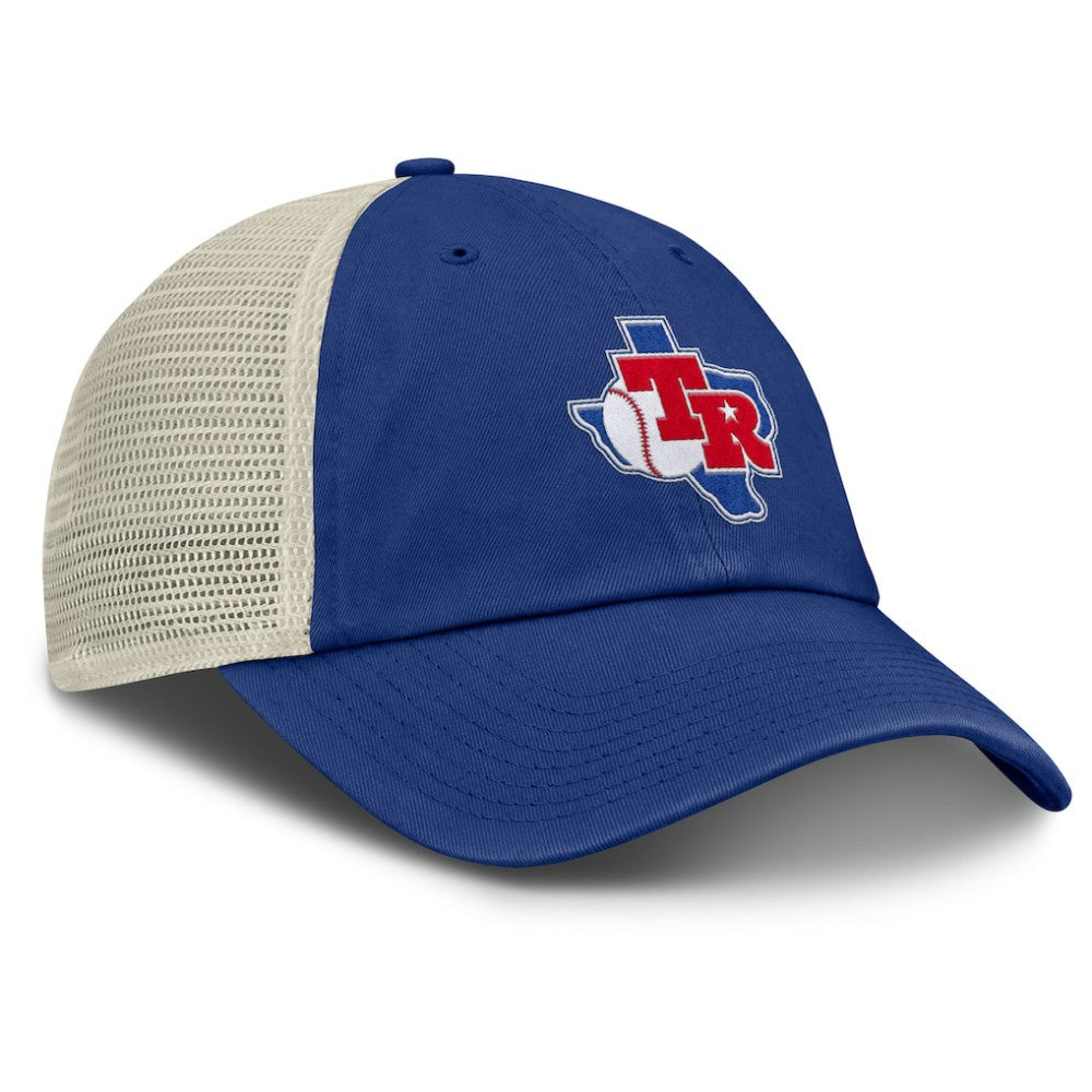 Texas Rangers Nike Cooperstown Collection Club Trucker Adjustable Hat for sale