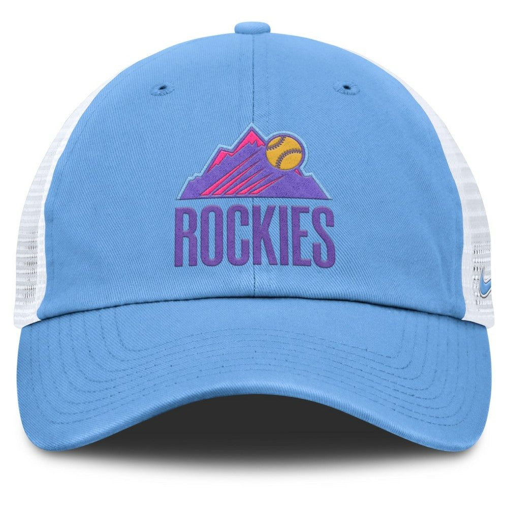 Colorado Rockies Nike Unisex 2025 City Connect Club Adjustable Trucker Hat Near Me