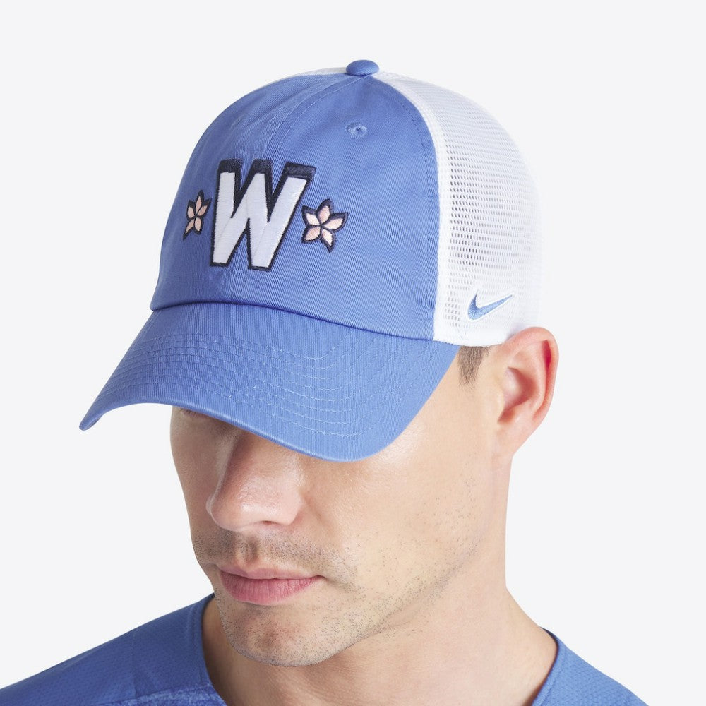 Washington Nationals Nike Unisex 2025 City Connect Club Trucker Adjustable Hat Clearance