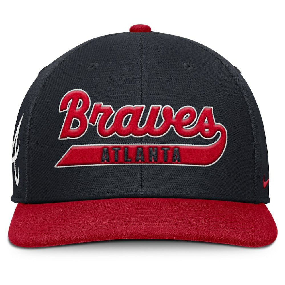 Atlanta Braves Nike Pro Performance Snapback Hat discount