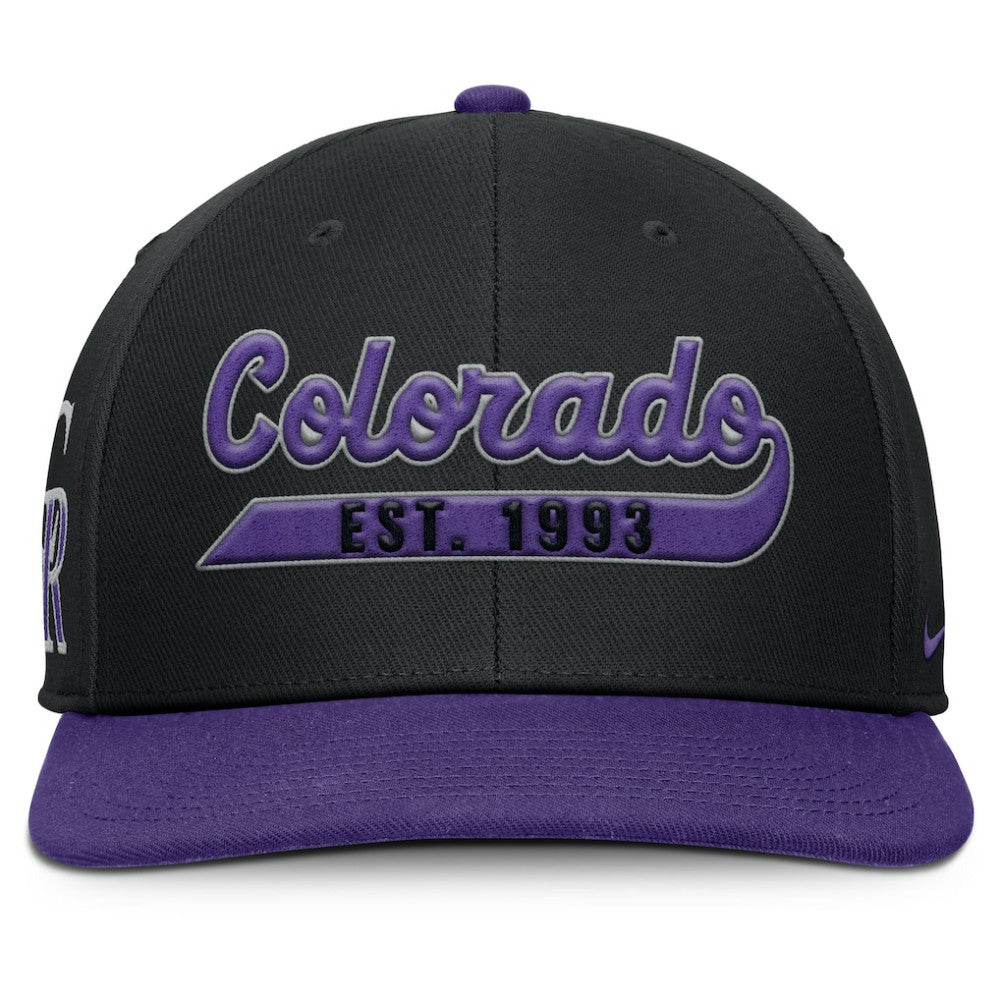 Colorado Rockies Nike Pro Performance Snapback Hat Online