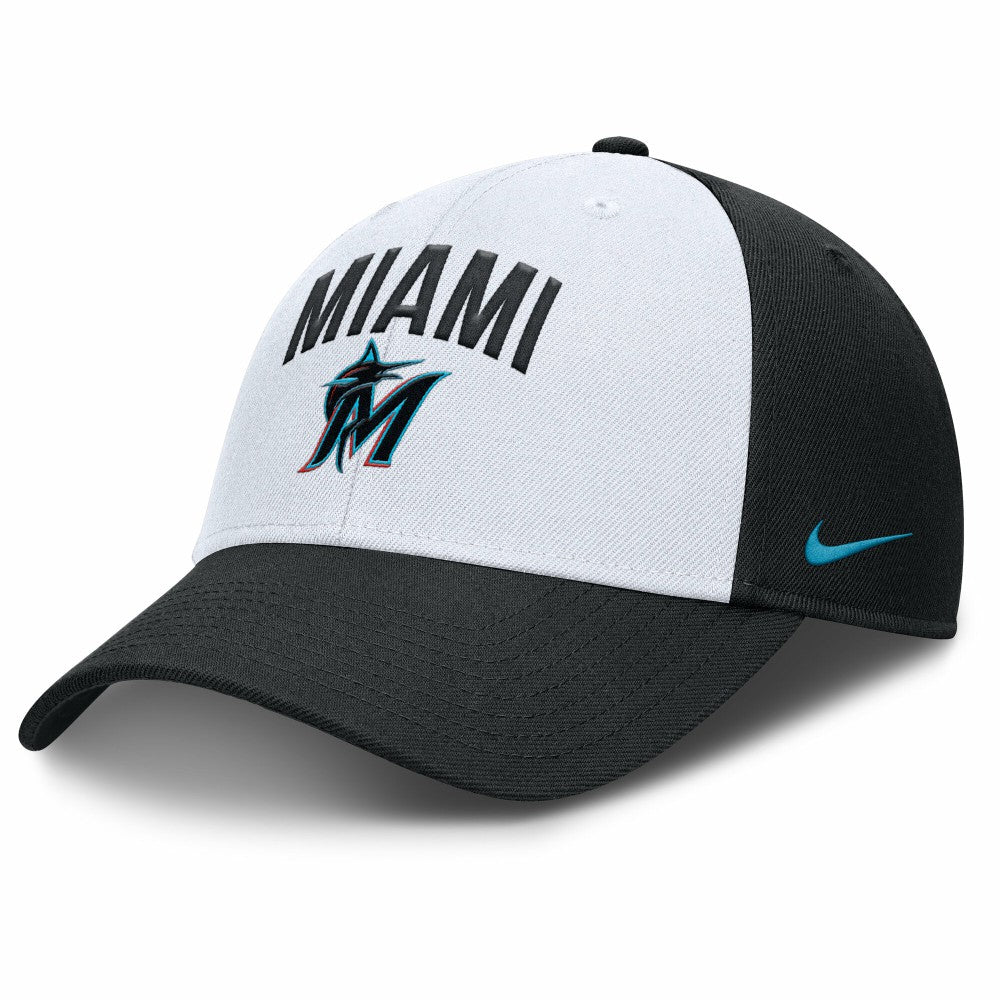 Miami Marlins Nike Club Performance Adjustable Hat Clearance