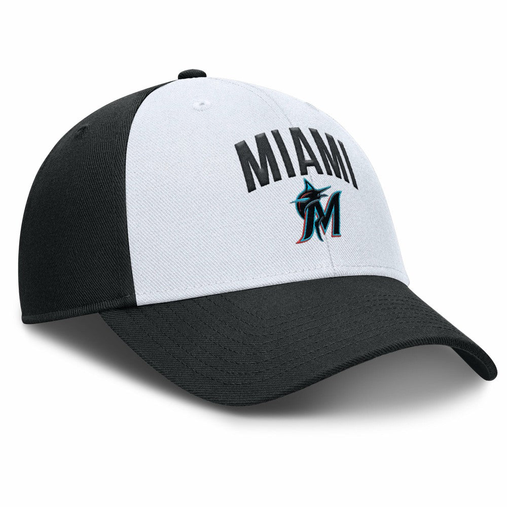 Miami Marlins Nike Club Performance Adjustable Hat Clearance