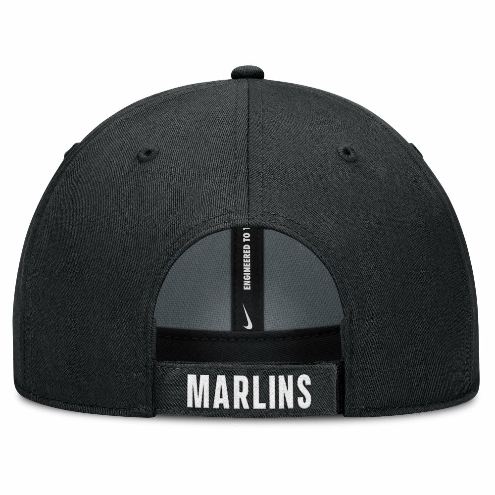 Miami Marlins Nike Club Performance Adjustable Hat Clearance