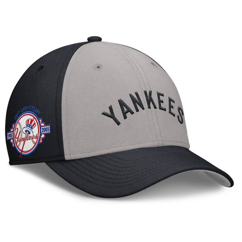 New York Yankees Nike Rise Swoosh Performance Flex Hat discount