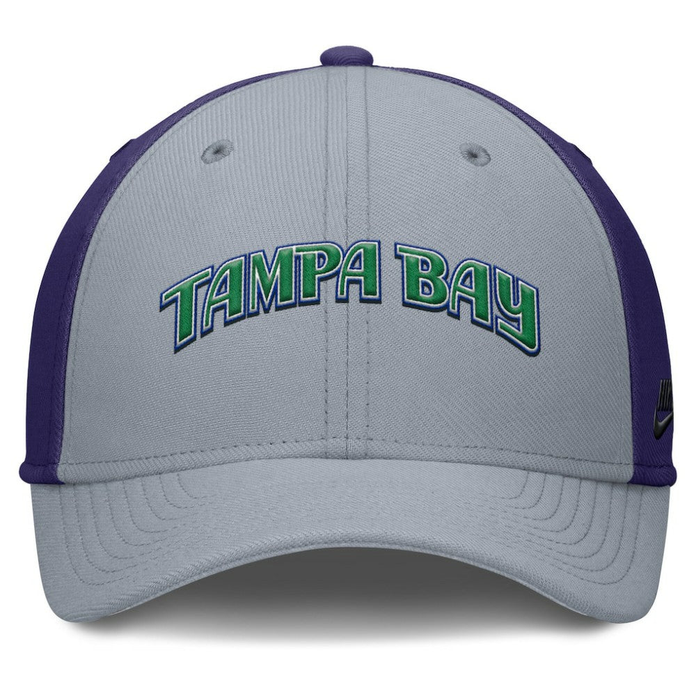 Tampa Bay Rays Nike Rise Swoosh Performance Flex Hat Lifestyle