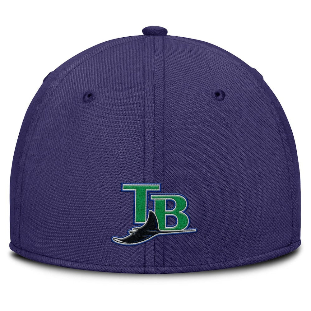 Tampa Bay Rays Nike Rise Swoosh Performance Flex Hat Lifestyle