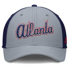 Atlanta Braves Nike Rise Swoosh Performance Flex Hat Online