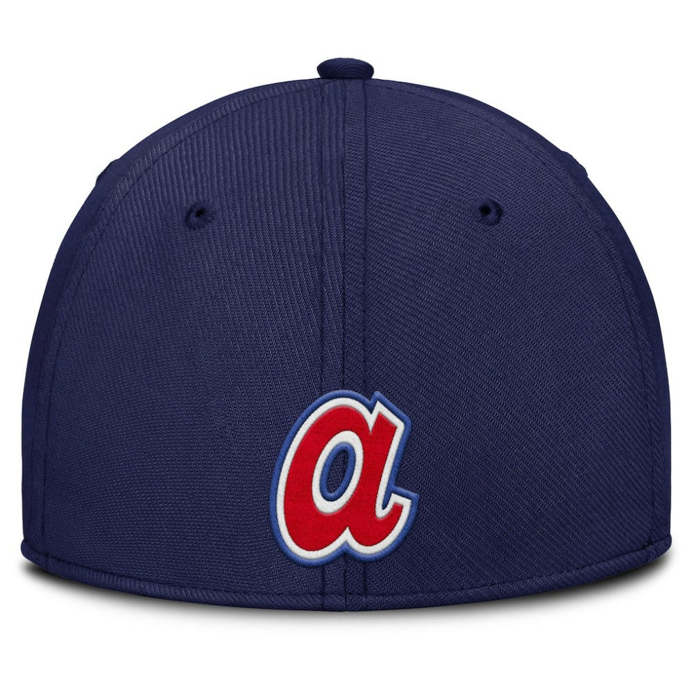 Atlanta Braves Nike Rise Swoosh Performance Flex Hat Online