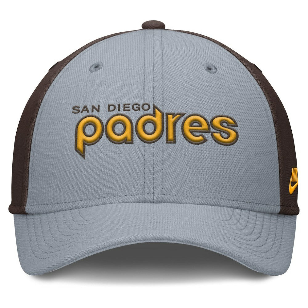 San Diego Padres Nike Rise Swoosh Performance Flex Hat Near Me