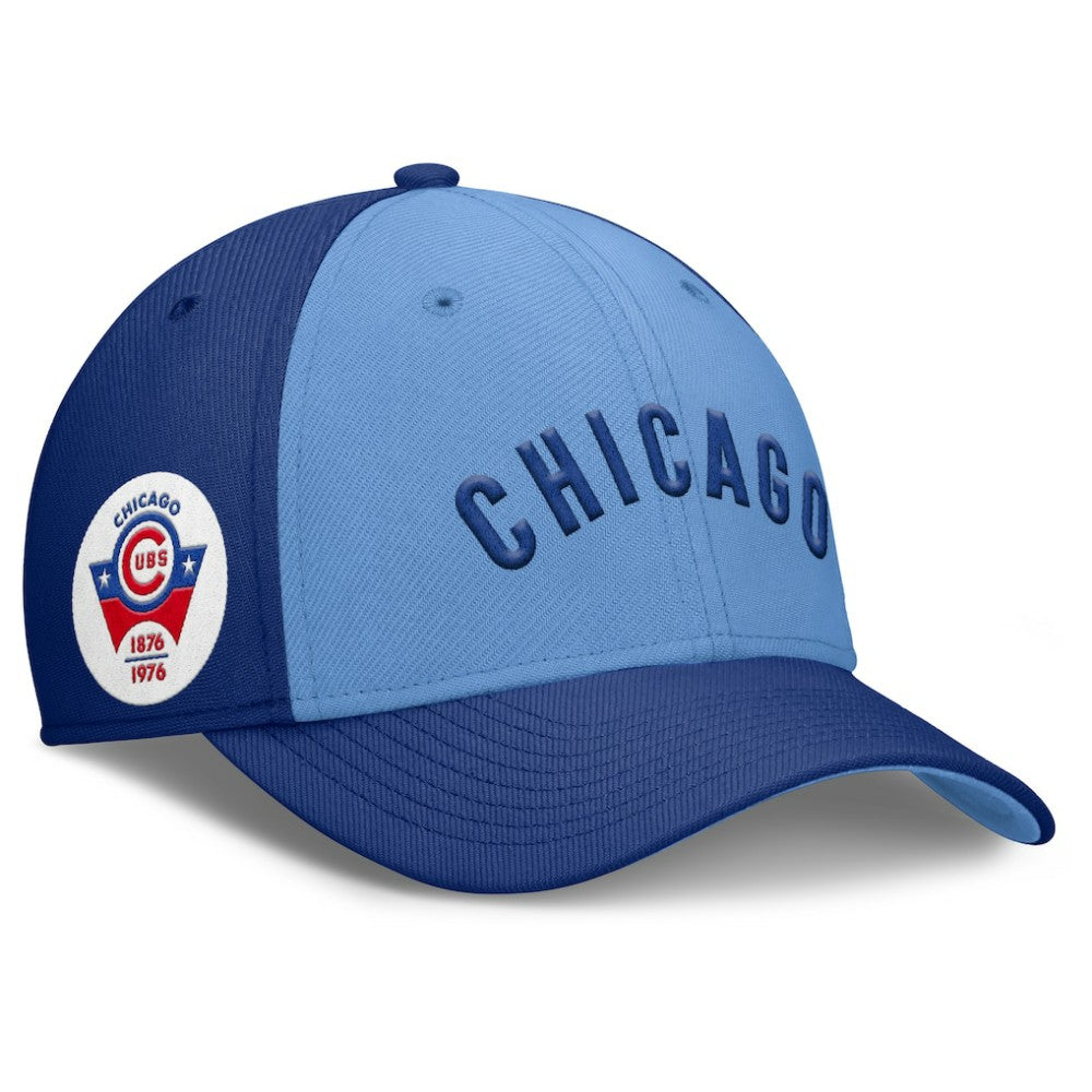 Chicago Cubs Nike Rise Swoosh Performance Flex Hat Lifestyle