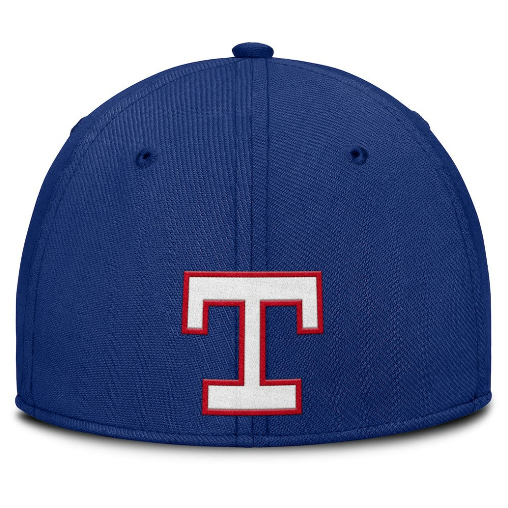 Texas Rangers Nike Rise Swoosh Performance Flex Hat discount