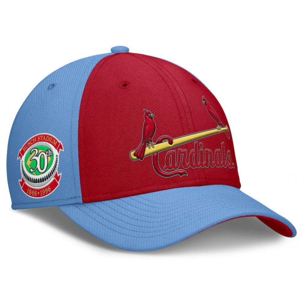 St. Louis Cardinals Nike Rise Swoosh Performance Flex Hat for sale