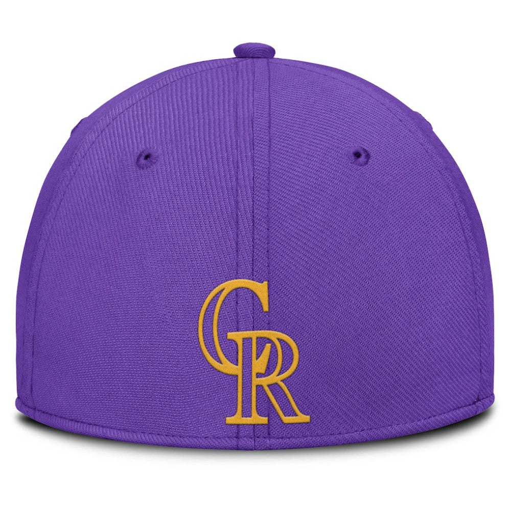 Colorado Rockies Nike 2025 City Connect Rise Swoosh Performance Flex Hat On Sale