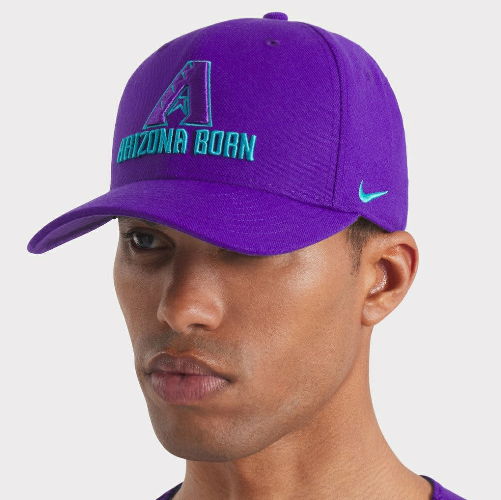 Arizona Diamondbacks Nike 2025 City Connect Rise Swoosh Performance Flex Hat discount