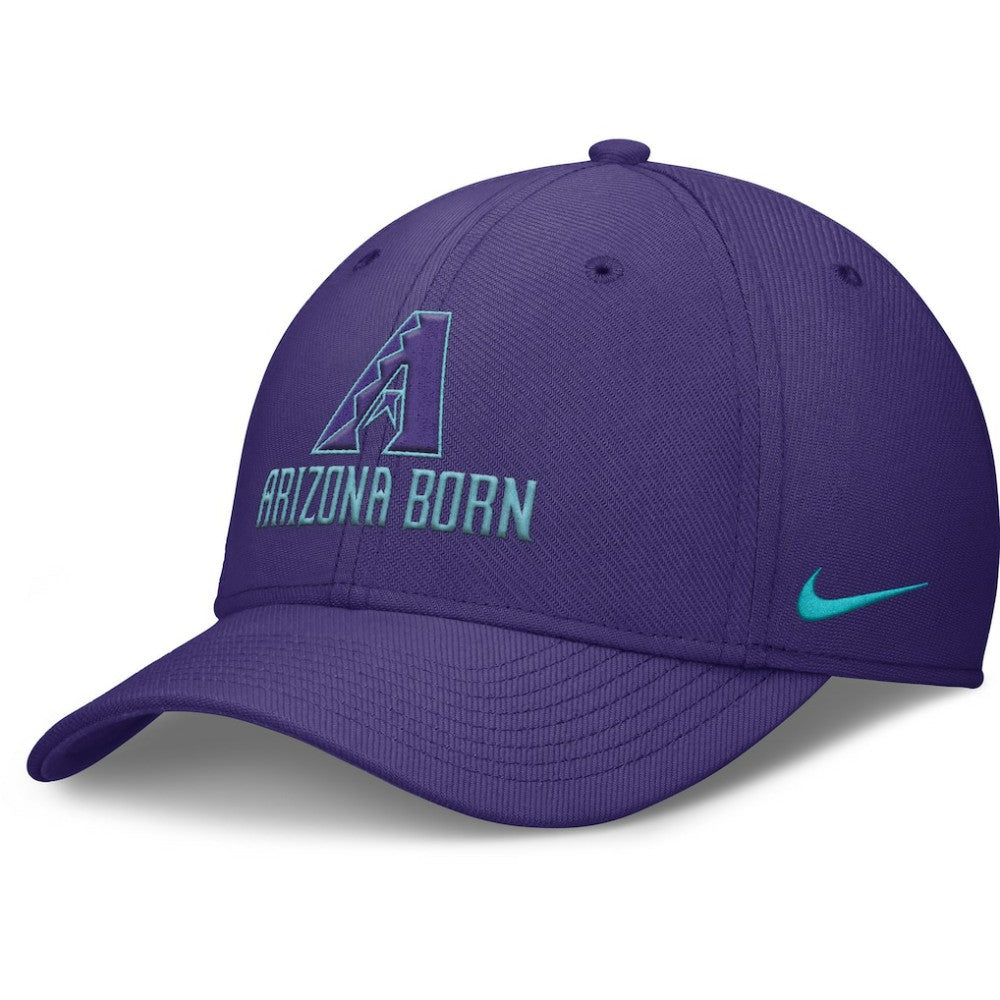 Arizona Diamondbacks Nike 2025 City Connect Rise Swoosh Performance Flex Hat discount