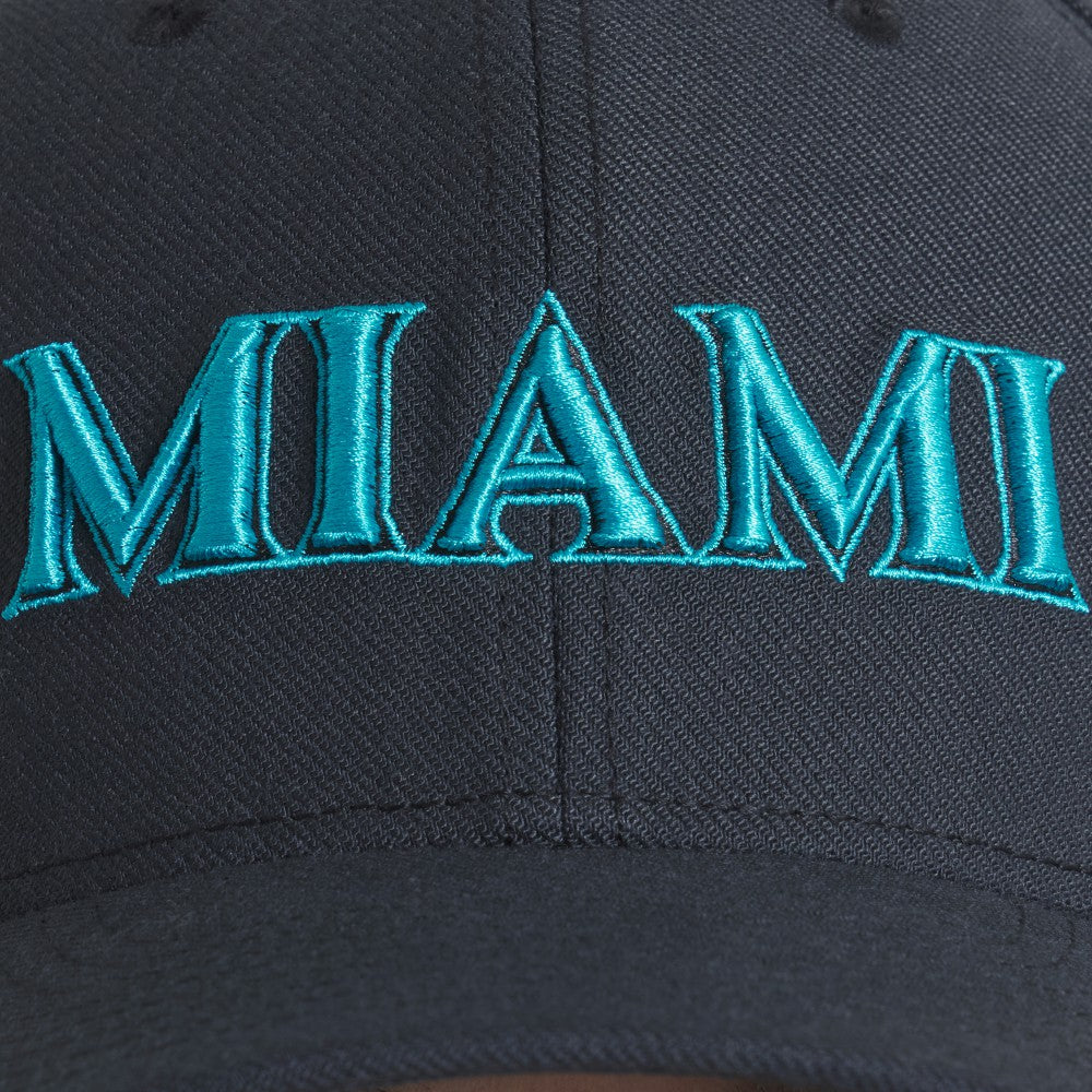 Miami Marlins Nike 2025 City Connect Performance Swoosh Flex Hat On Sale
