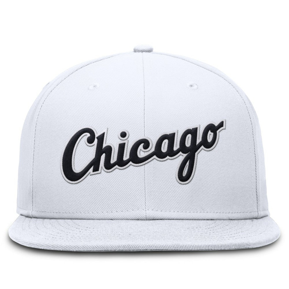Chicago White Sox Nike Wordmark Dri-FIT Round Bill True Fitted Hat Near Me