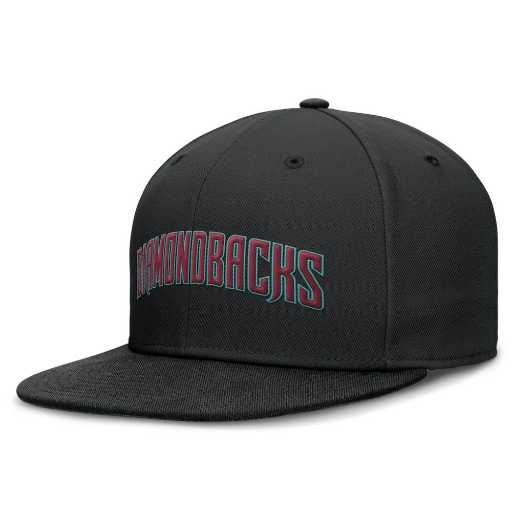 Arizona Diamondbacks Nike Wordmark Dri-FIT Round Bill True Fitted Hat Near Me