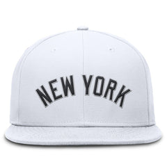 New York Yankees Nike Wordmark Dri-FIT Round Bill True Fitted Hat Clearance