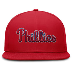 Philadelphia Phillies Nike Wordmark Dri-FIT Round Bill True Fitted Hat Sale