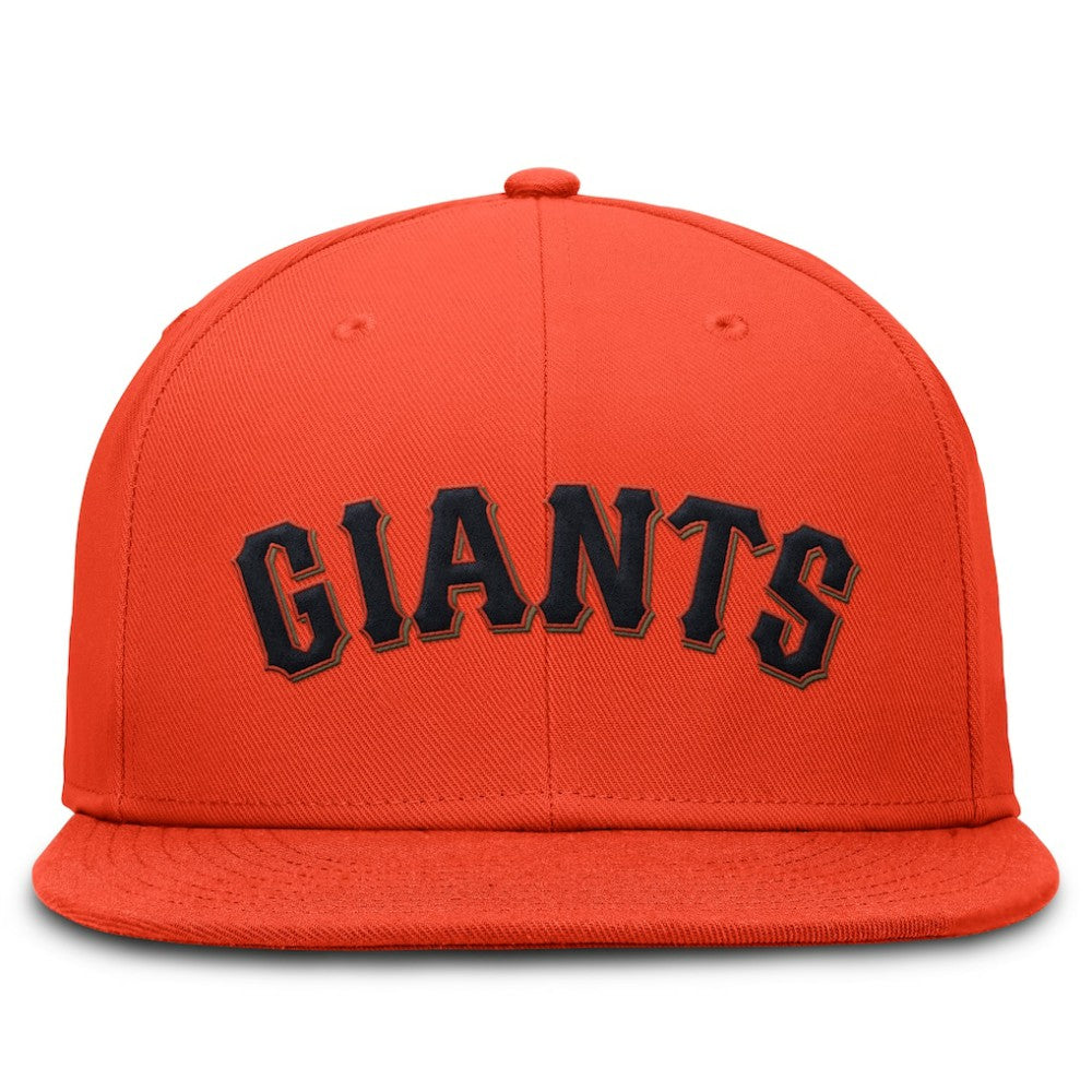 San Francisco Giants Nike Wordmark Dri-FIT Round Bill True Fitted Hat On Sale