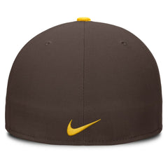 San Diego Padres Nike Primetime Dri-FIT Round Bill True Fitted Hat for sale