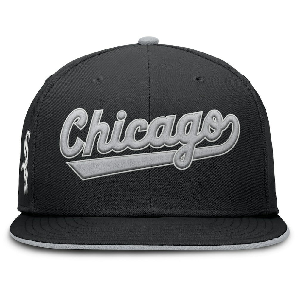 Chicago White Sox Nike Primetime Dri-FIT Round Bill True Fitted Hat discount
