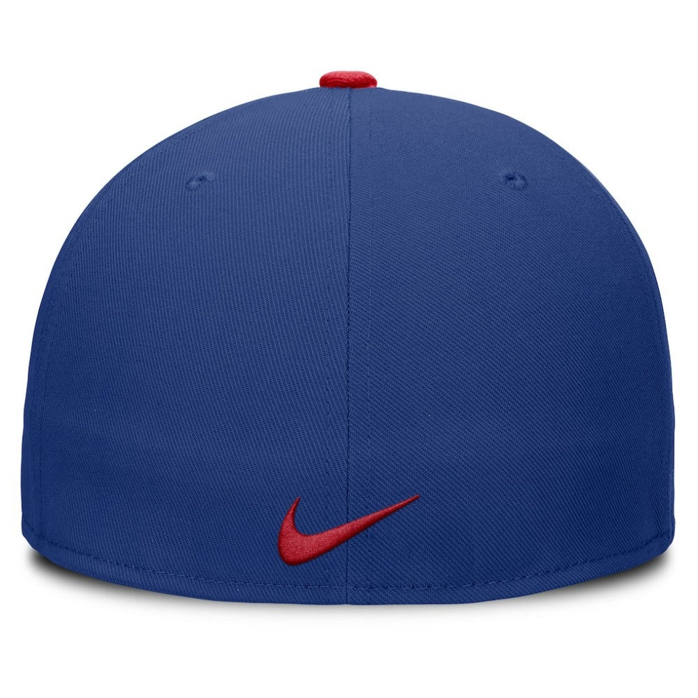 Texas Rangers Nike Primetime Dri-FIT Round Bill True Fitted Hat Clearance