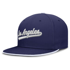 Los Angeles Dodgers Nike Primetime Dri-FIT Round Bill True Fitted Hat Online