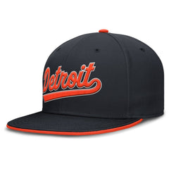 Detroit Tigers Nike Primetime Dri-FIT Round Bill True Fitted Hat On Sale
