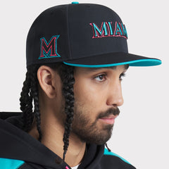 Miami Marlins Nike 2025 City Connect Performance Fitted Hat Clearance