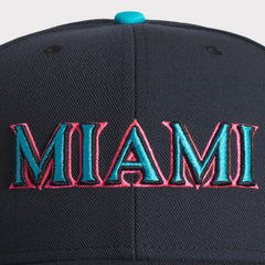 Miami Marlins Nike 2025 City Connect Performance Fitted Hat Clearance