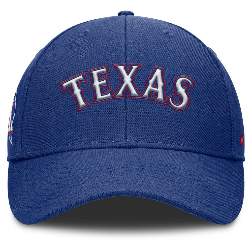 Texas Rangers Nike Rise Gaberdine Adjustable Hat Sale