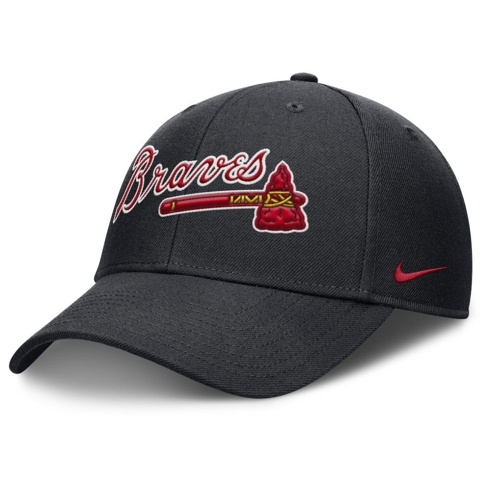 Atlanta Braves Nike Rise Gaberdine Adjustable Hat discount