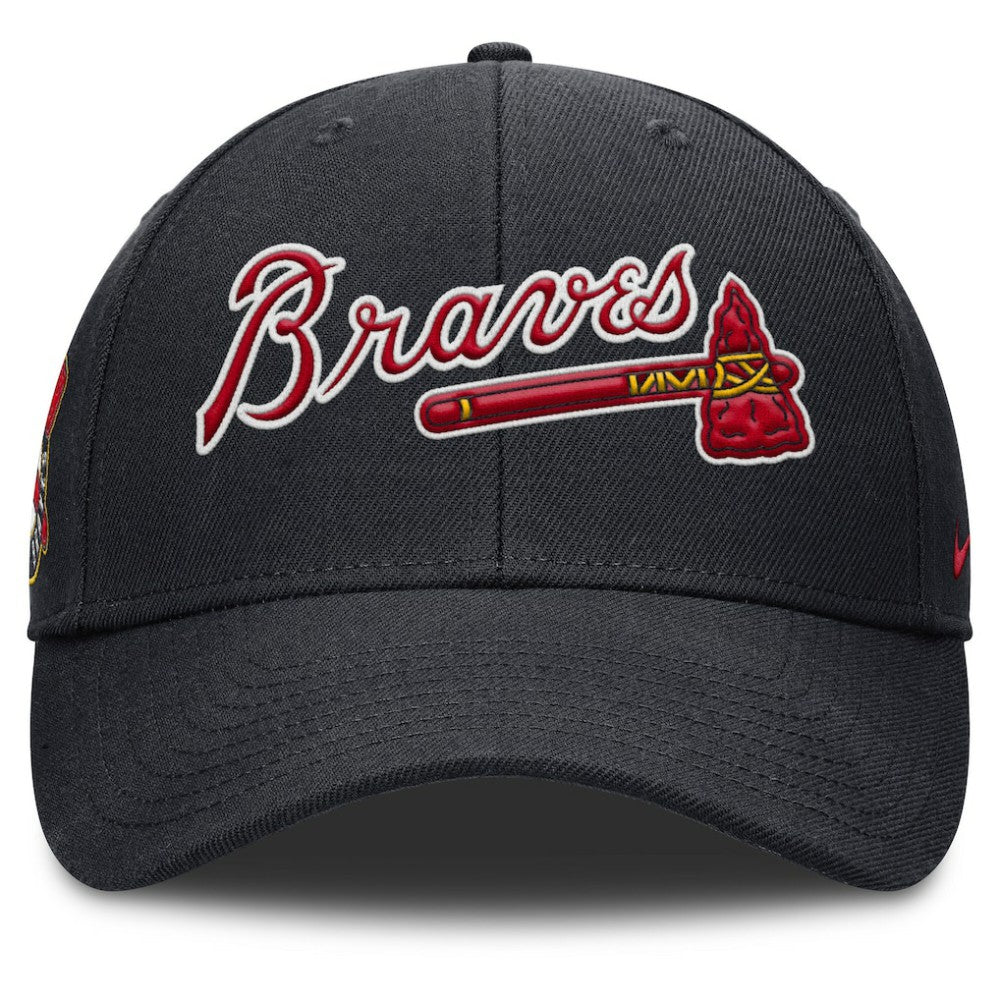 Atlanta Braves Nike Rise Gaberdine Adjustable Hat discount