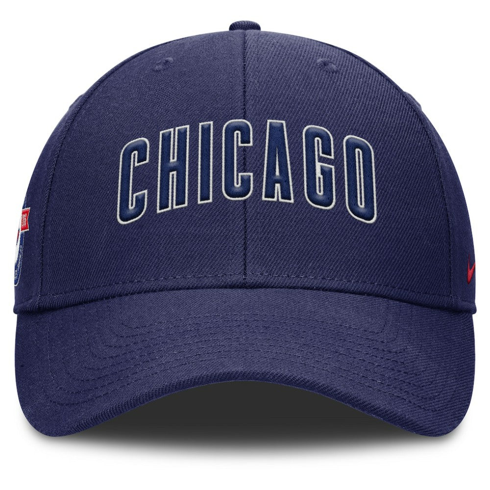Chicago Cubs Nike Rise Gaberdine Adjustable Hat discount