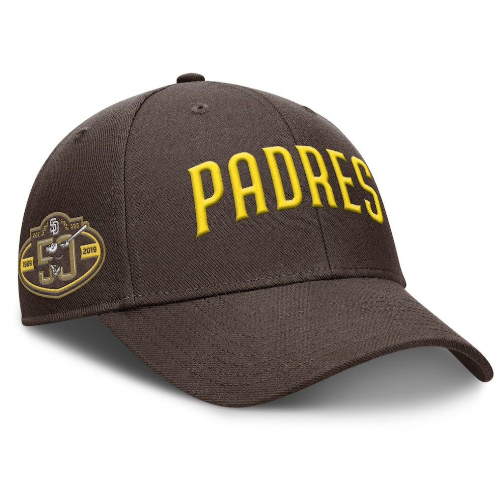 San Diego Padres Nike Rise Gaberdine Adjustable Hat discount