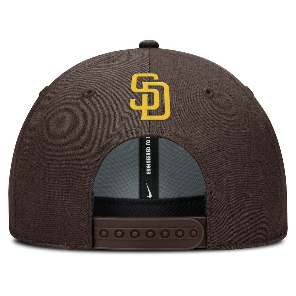 San Diego Padres Nike Rise Gaberdine Adjustable Hat discount