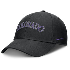 Colorado Rockies Nike Rise Gaberdine Adjustable Hat Clearance