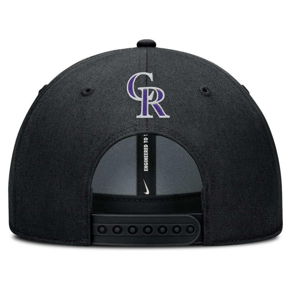 Colorado Rockies Nike Rise Gaberdine Adjustable Hat Clearance