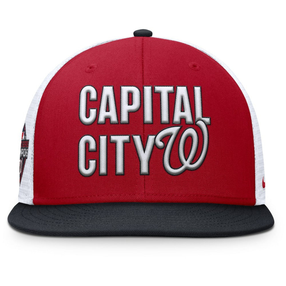 Washington Nationals Nike Pro Trucker Snapback Hat Clearance