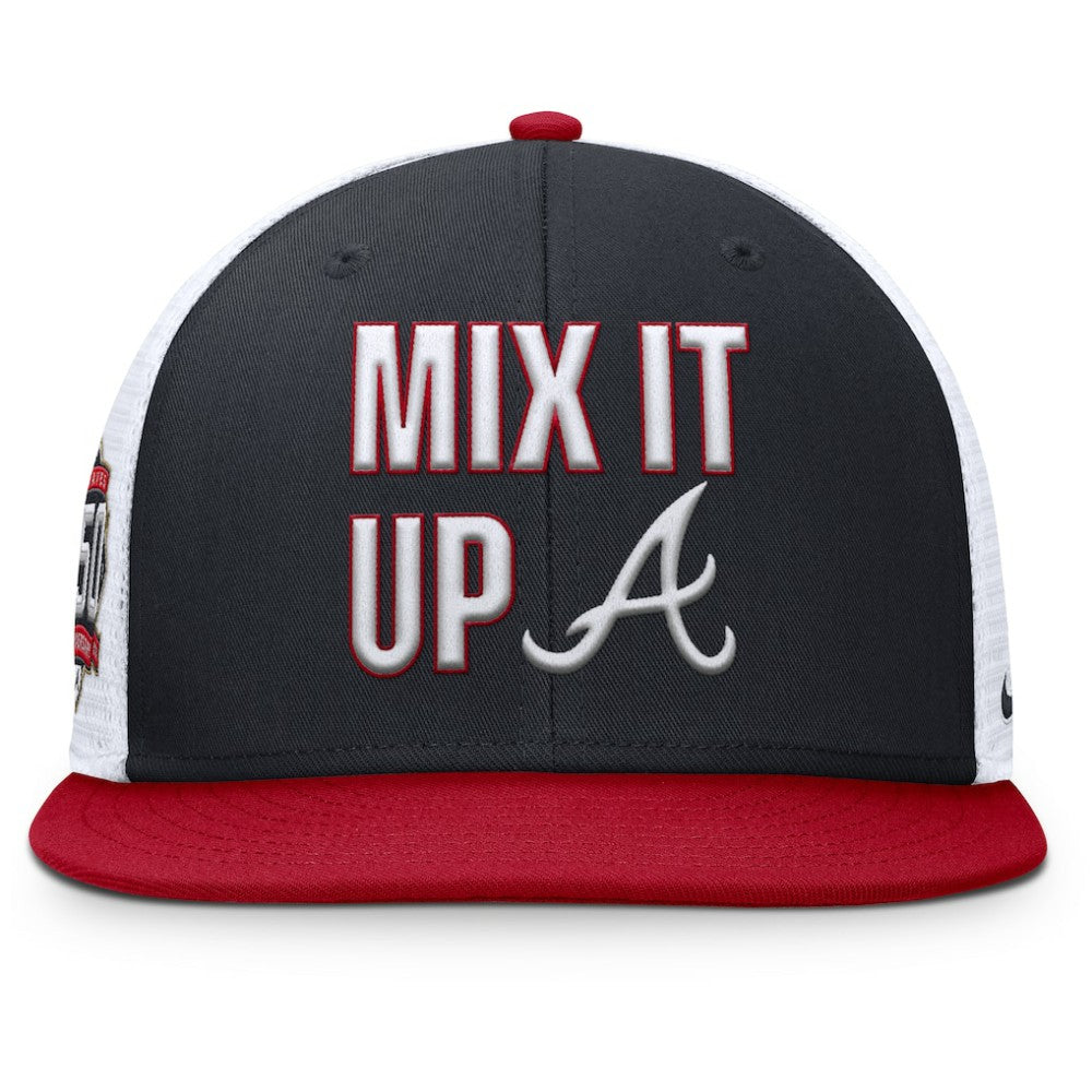 Atlanta Braves Nike Pro Performance Trucker Snapback Hat Online