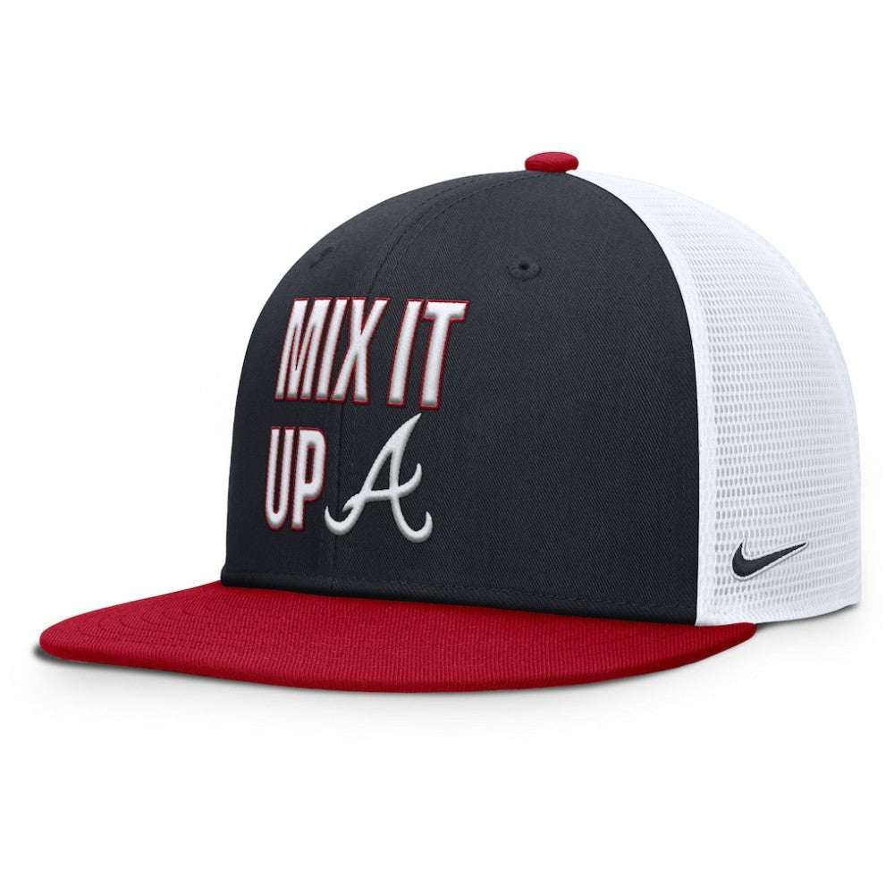 Atlanta Braves Nike Pro Performance Trucker Snapback Hat Online